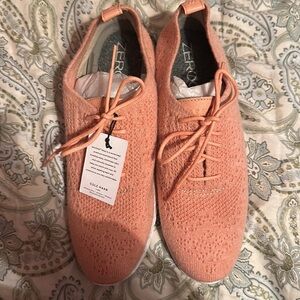 Coke Haan fleecy zero grand pink shoes